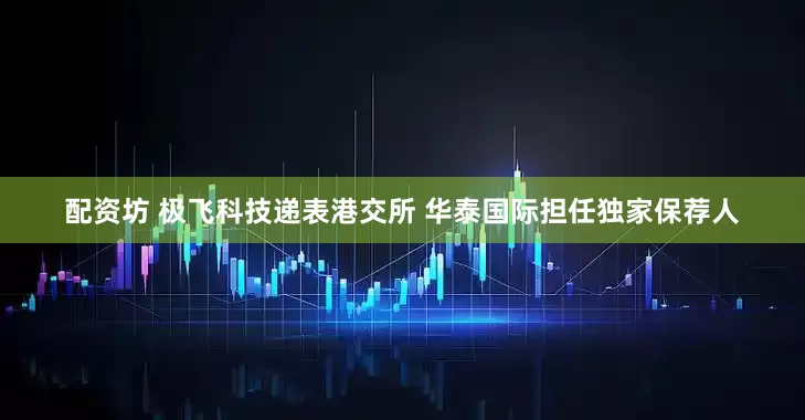 配资坊 极飞科技递表港交所 华泰国际担任独家保荐人